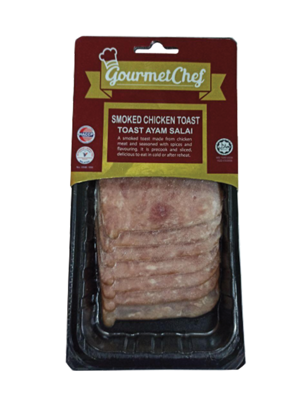 Gourmet Chef Smoked Chicken Toast Sliced, 150gm