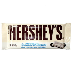 Hershey'S Cookies 'N' Creame White Choco W Cookie Bits, 40G