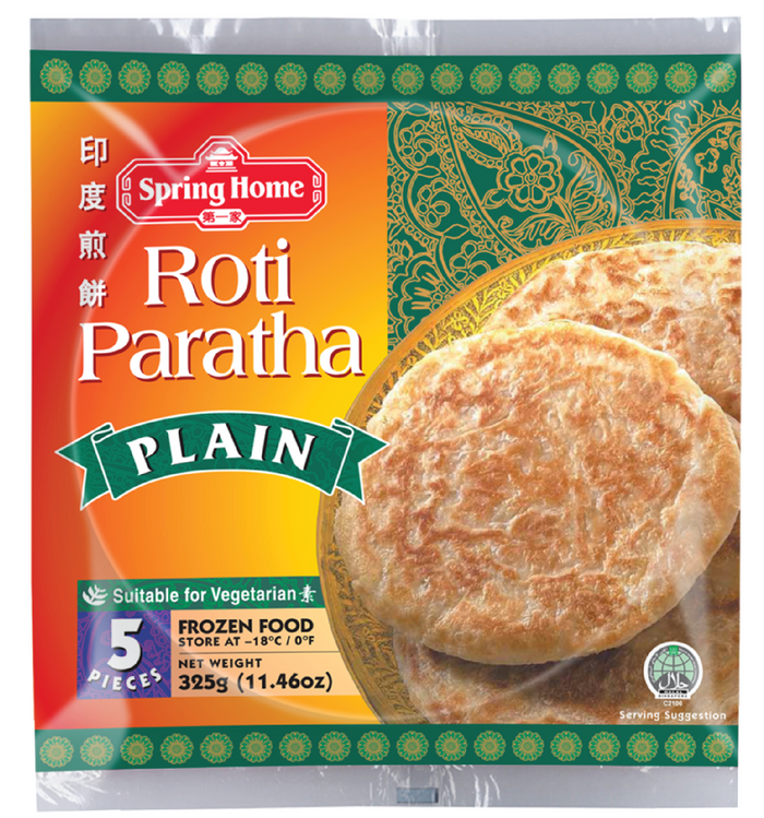 Roti Paratha Plain S/H 325gm