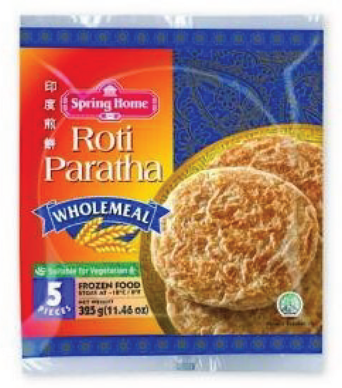 Roti Paratha Wholemeal 325gm